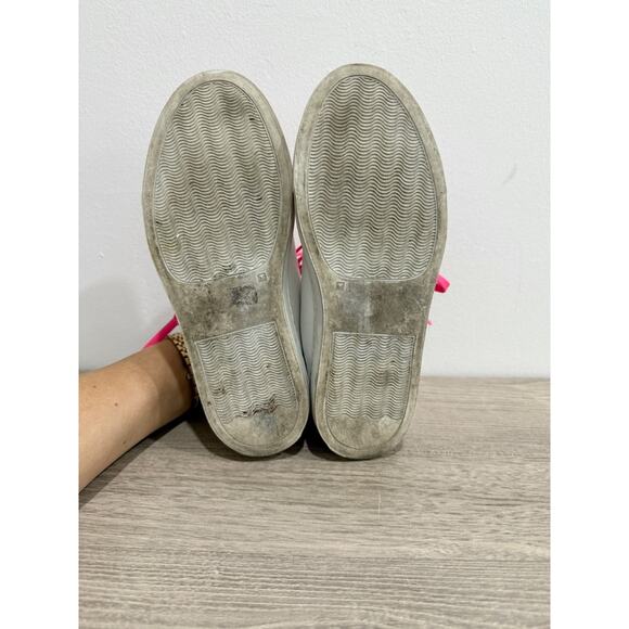 Common Projects Retro Leather Low Top Sneakers White/Pink Women's Size 35 / 5 - Picture 8 of 8